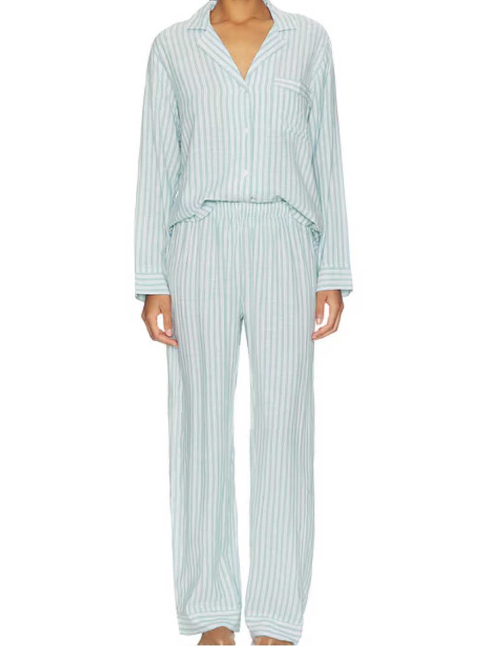 Set- Eberjey Nautico Long Sleeve Pajama size Large